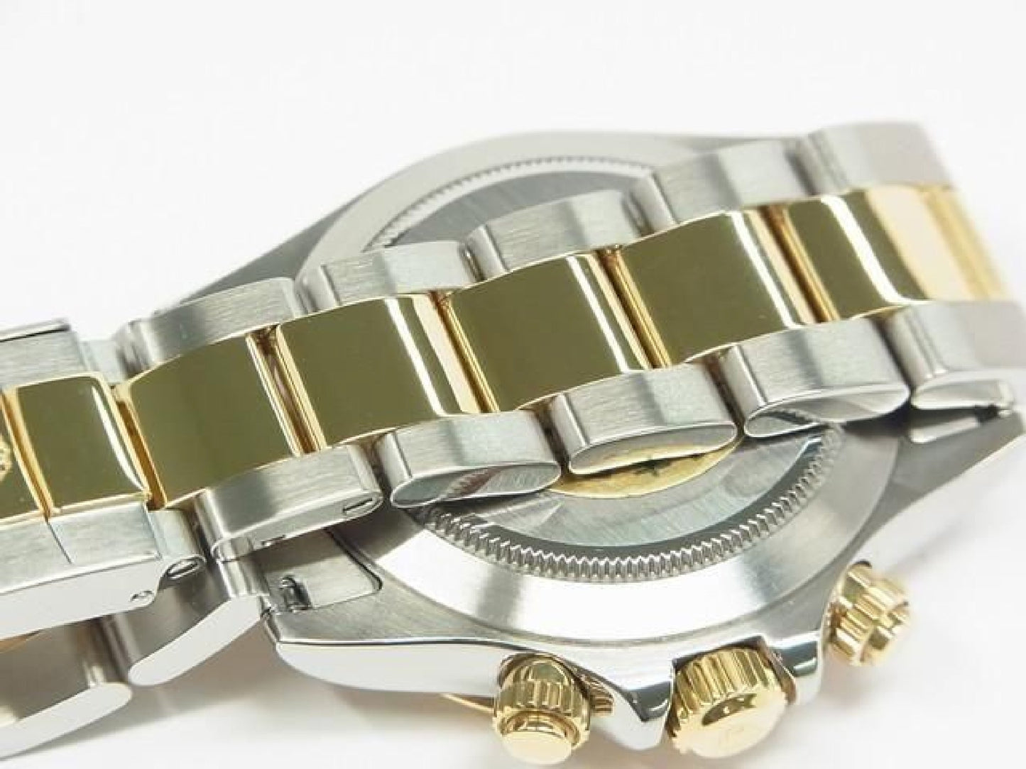 ROLEX Daytona SS xYG combinatie wit Shell 116523 Y serie Heren 192416387 hannari-shop