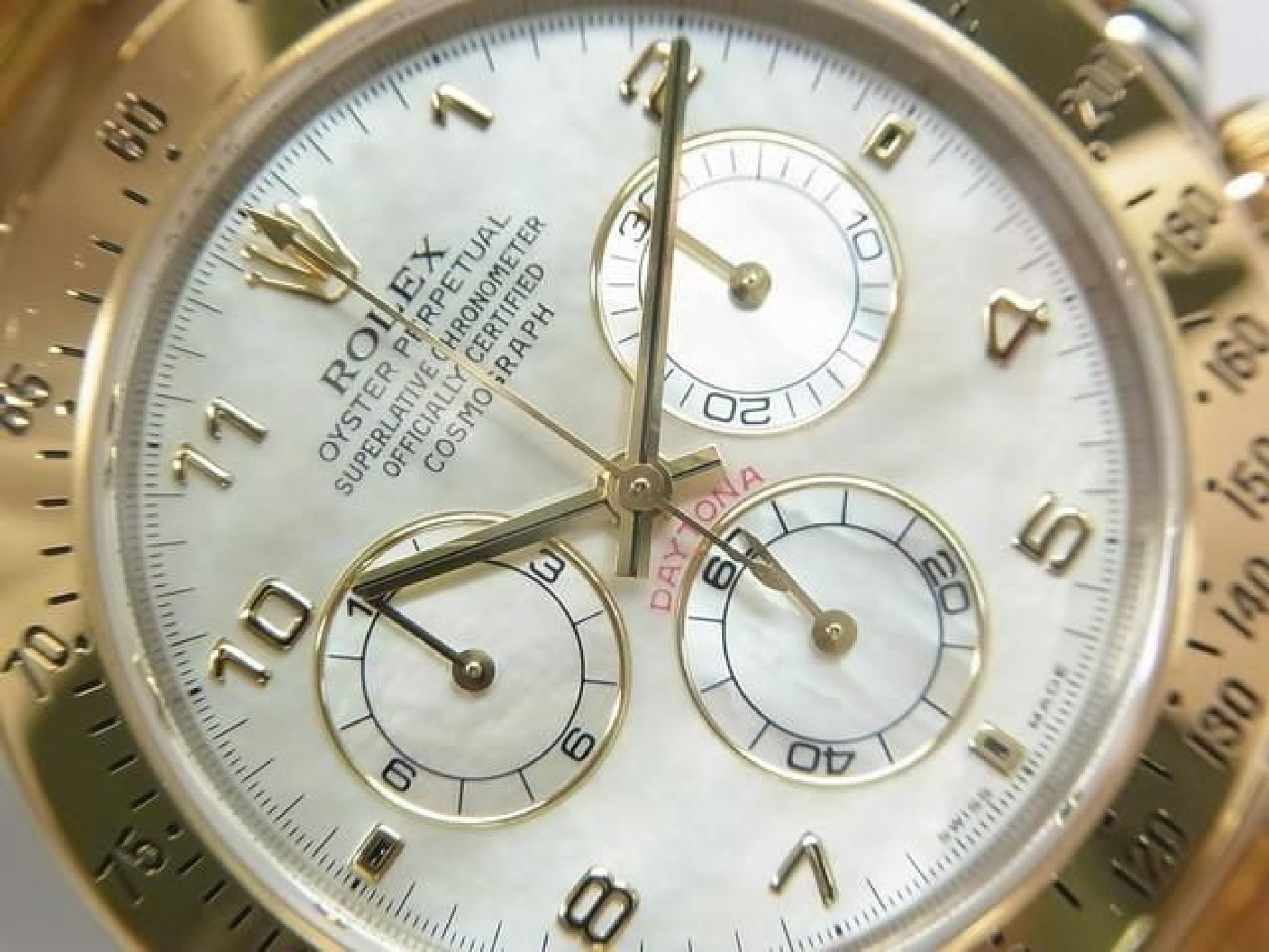 ROLEX Daytona SS xYG combinatie wit Shell 116523 Y serie Heren 192416387 hannari-shop