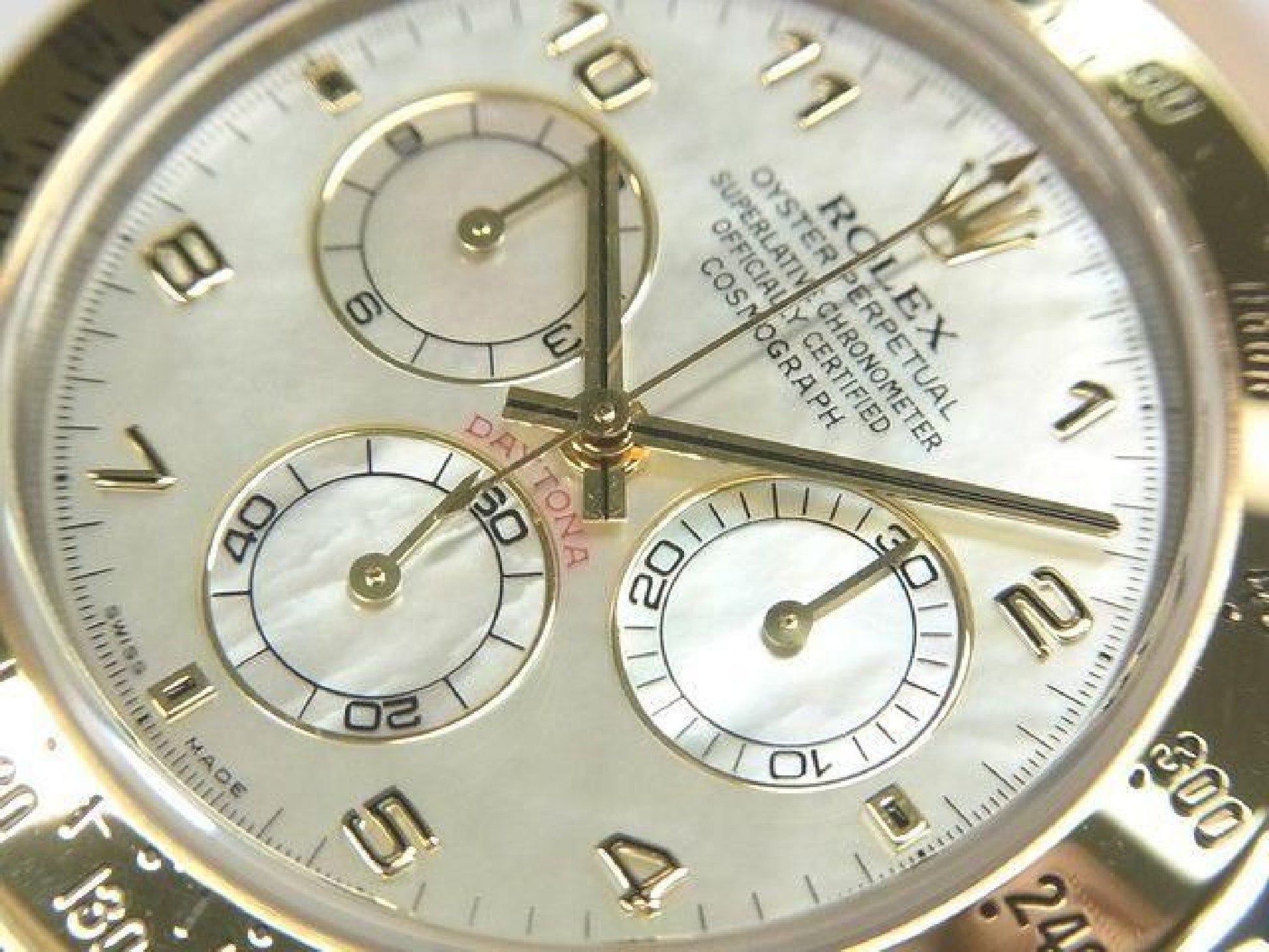 ROLEX Daytona SS xYG combinatie wit Shell 116523 Y serie Heren 192416387 hannari-shop