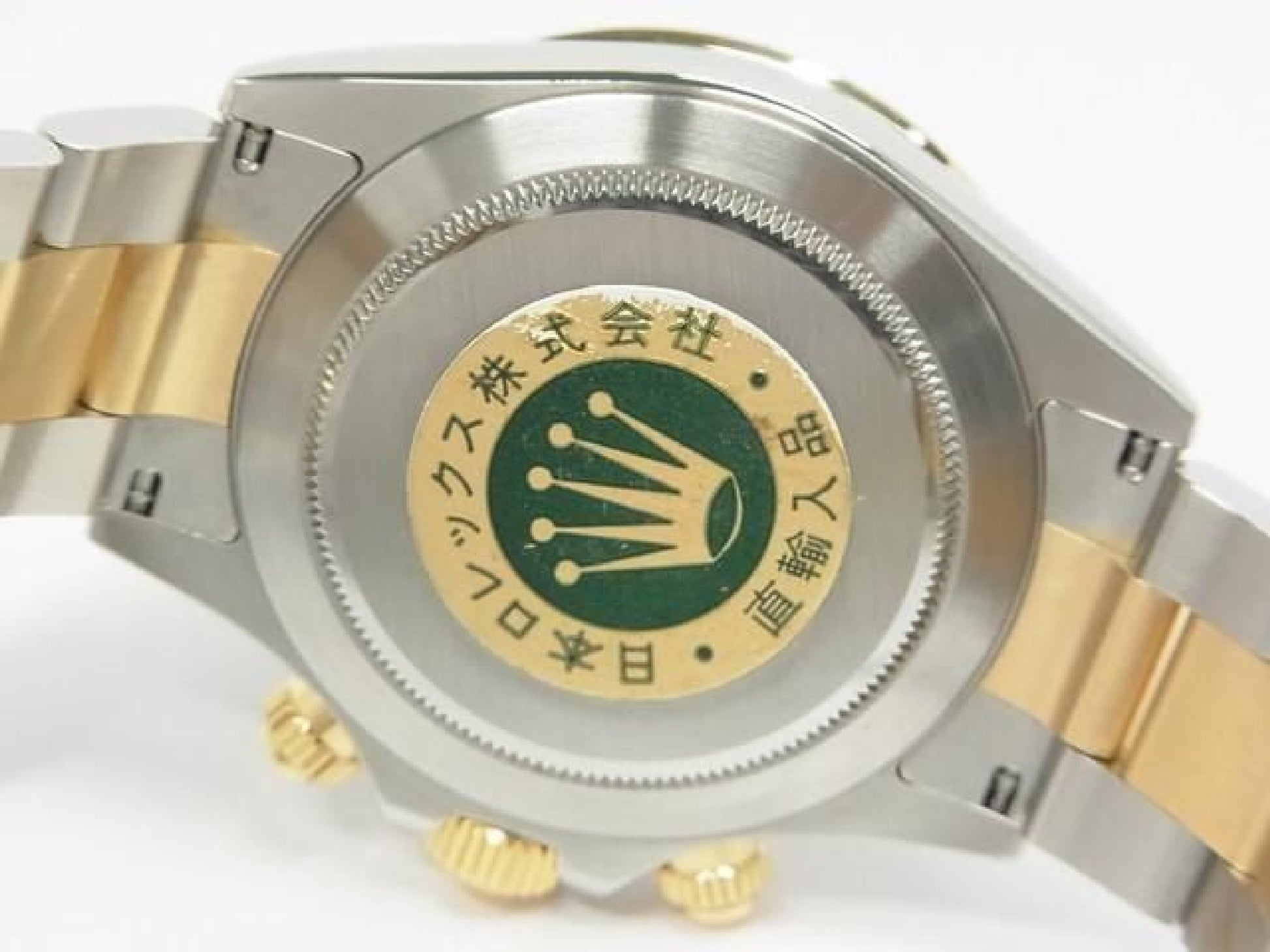 ROLEX Daytona SS xYG combinatie wit Shell 116523 Y serie Heren 192416387 hannari-shop