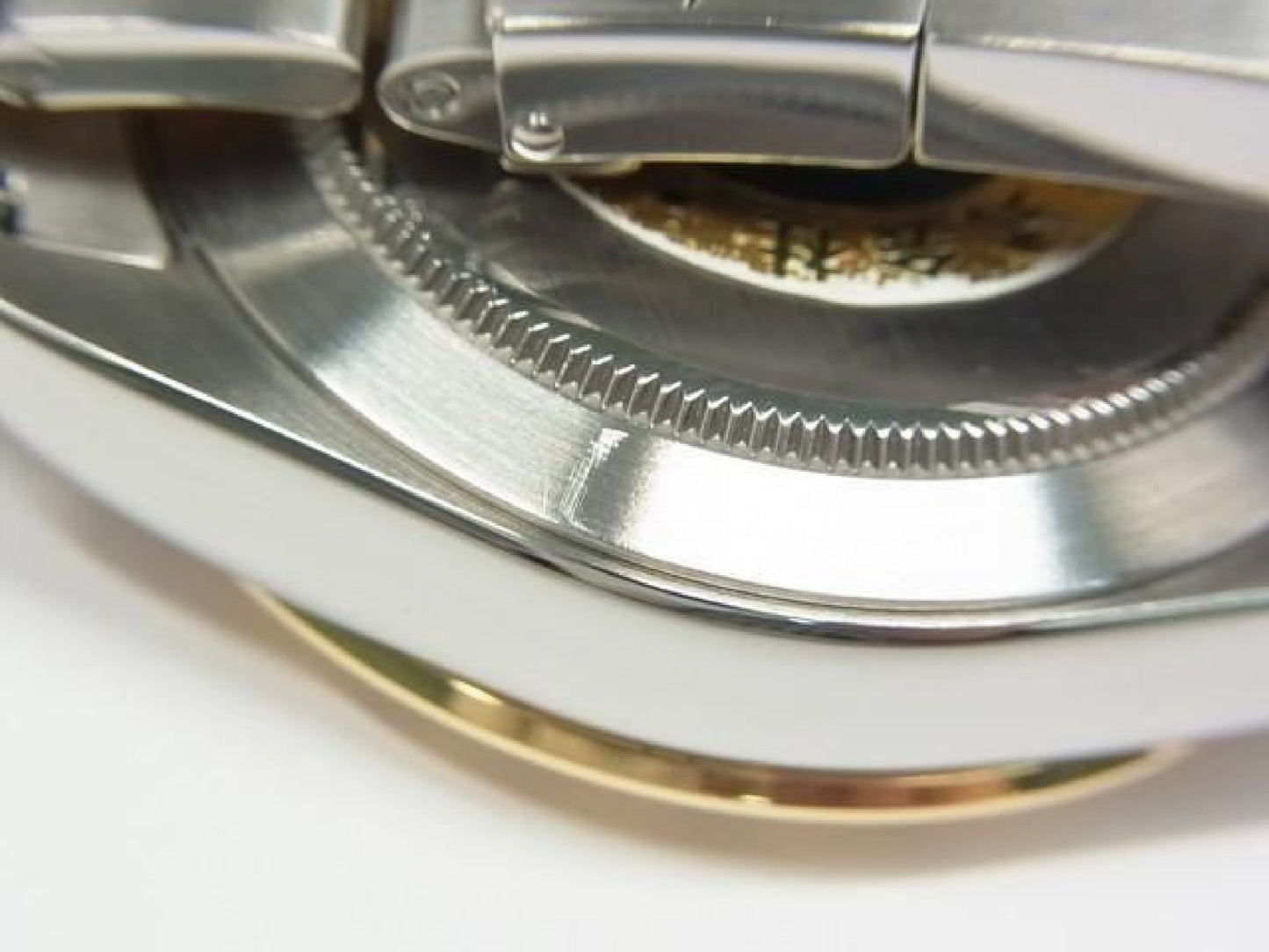 ROLEX Daytona SS xYG combinatie wit Shell 116523 Y serie Heren 192416387 hannari-shop