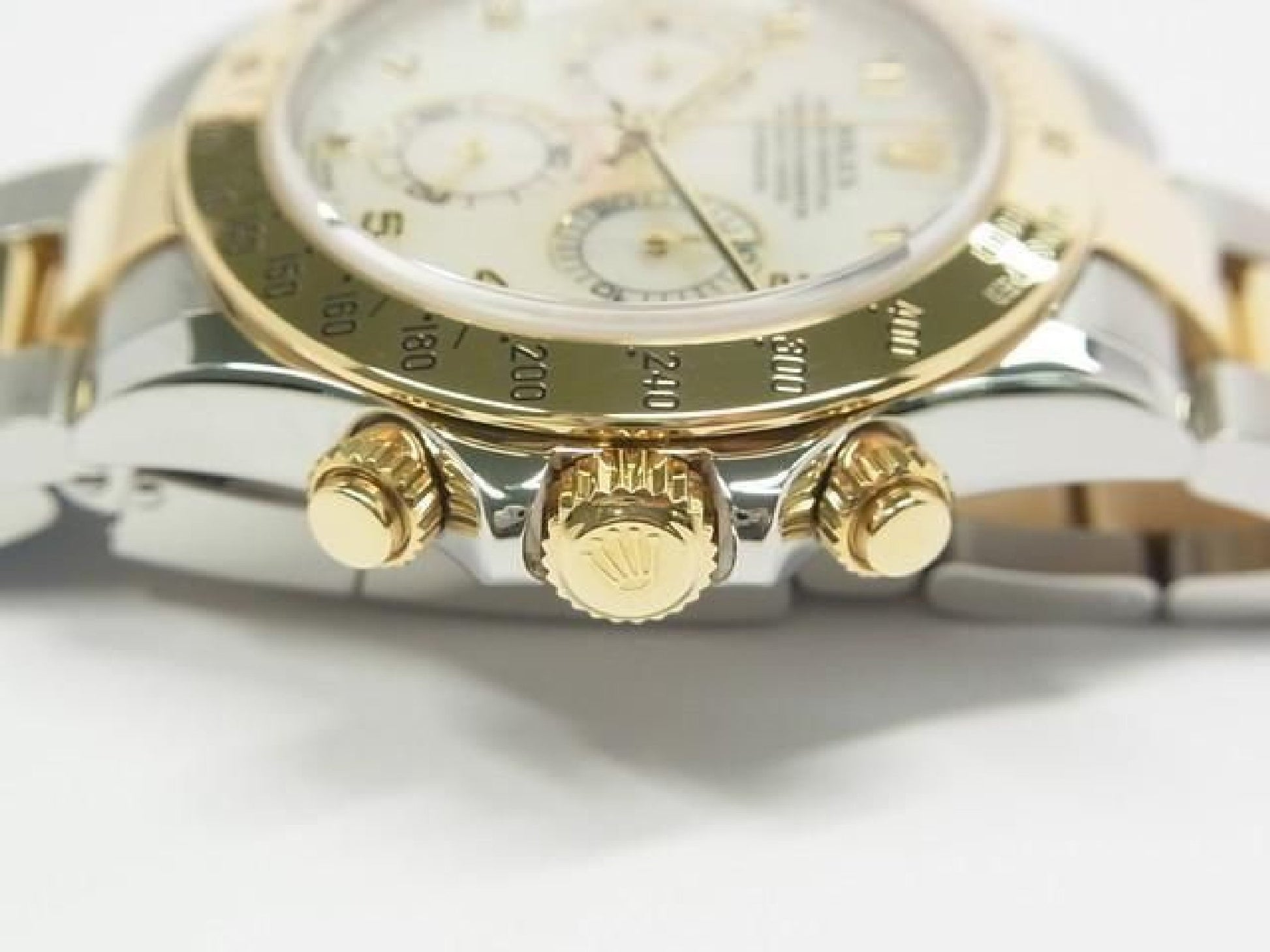 ROLEX Daytona SS xYG combinatie wit Shell 116523 Y serie Heren 192416387 hannari-shop