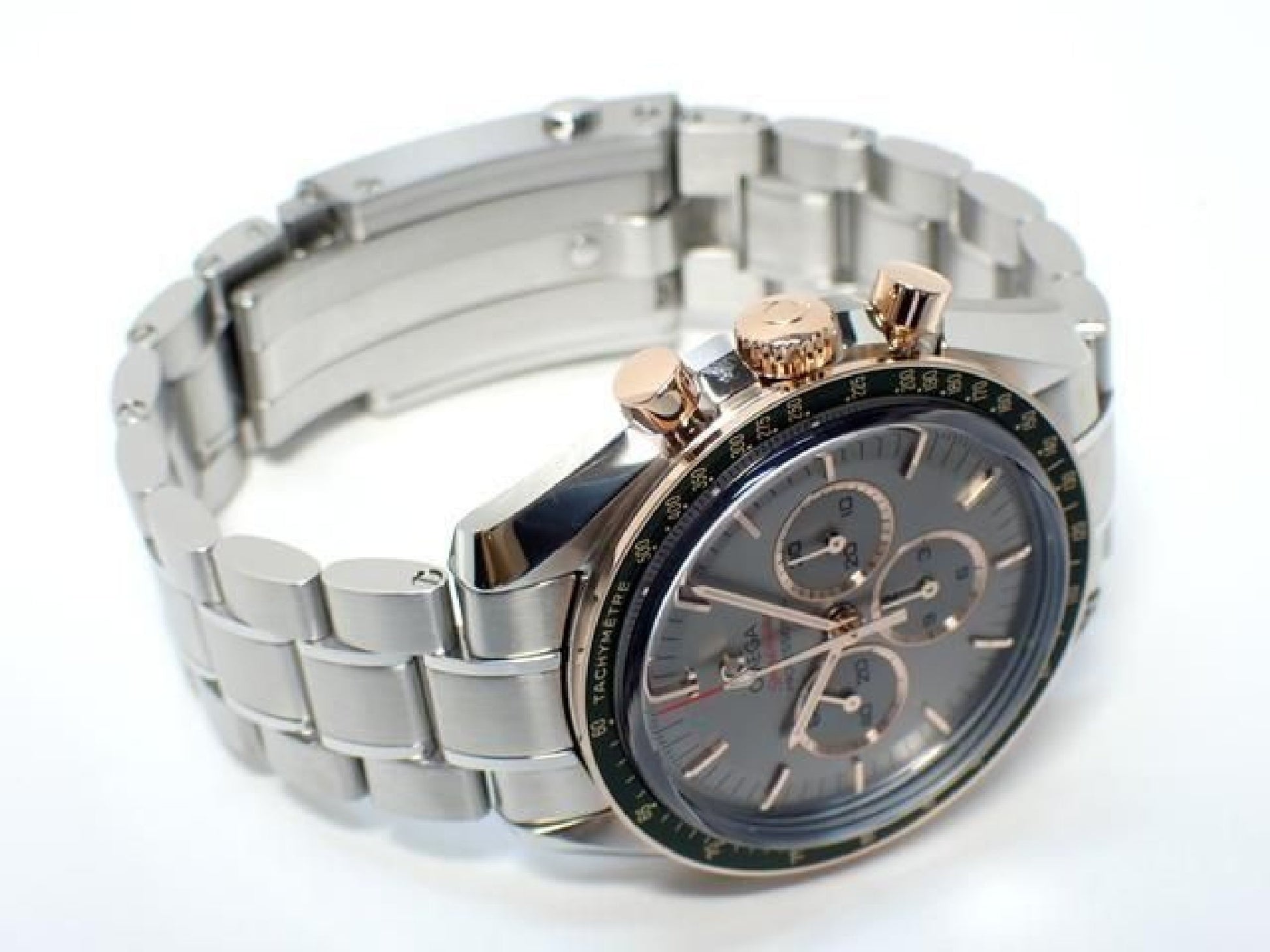 OMEGA Speedmaster Tokyo2020 limited edition SS x Sedna guld '19 Herre 192438151 hannari-shop