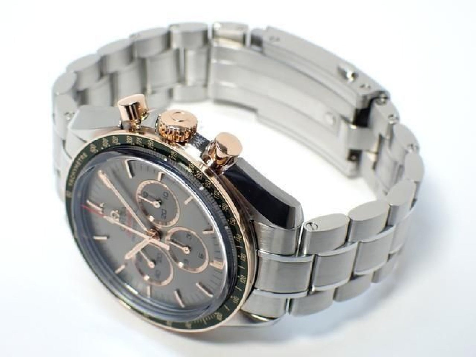 OMEGA Speedmaster Tokyo2020 limited edition SS x Sedna guld '19 Herre 192438151 hannari-shop