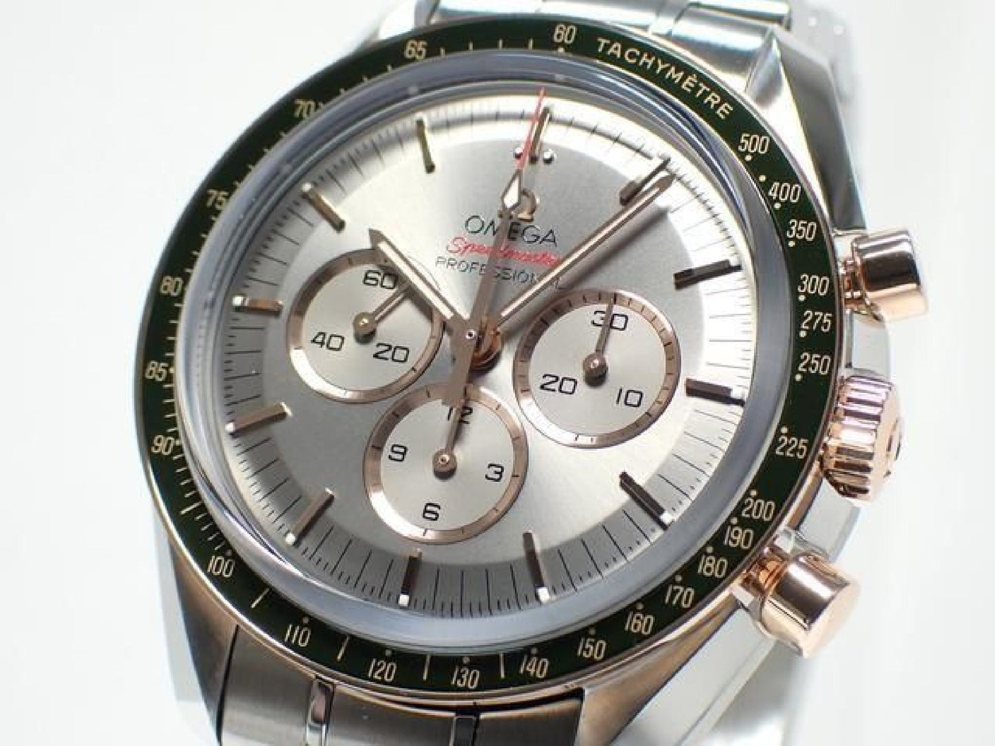OMEGA Speedmaster Tokyo2020 limited edition SS x Sedna guld '19 Herre 192438151 hannari-shop