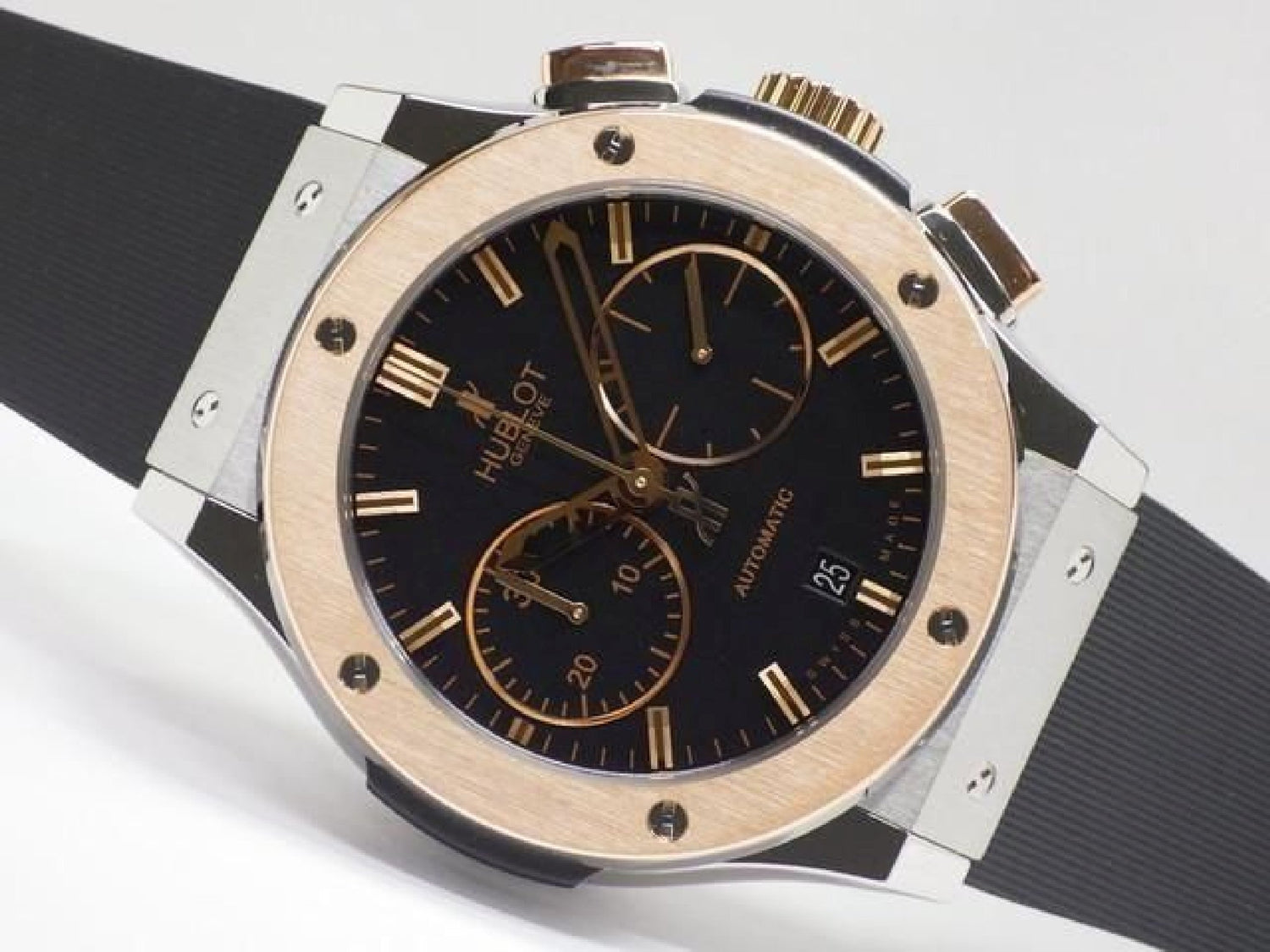 HUBLOT Classic Fusion Titanium King Gold Chronograph 521.NO.1180.LR Herre 192444088 hannari-shop