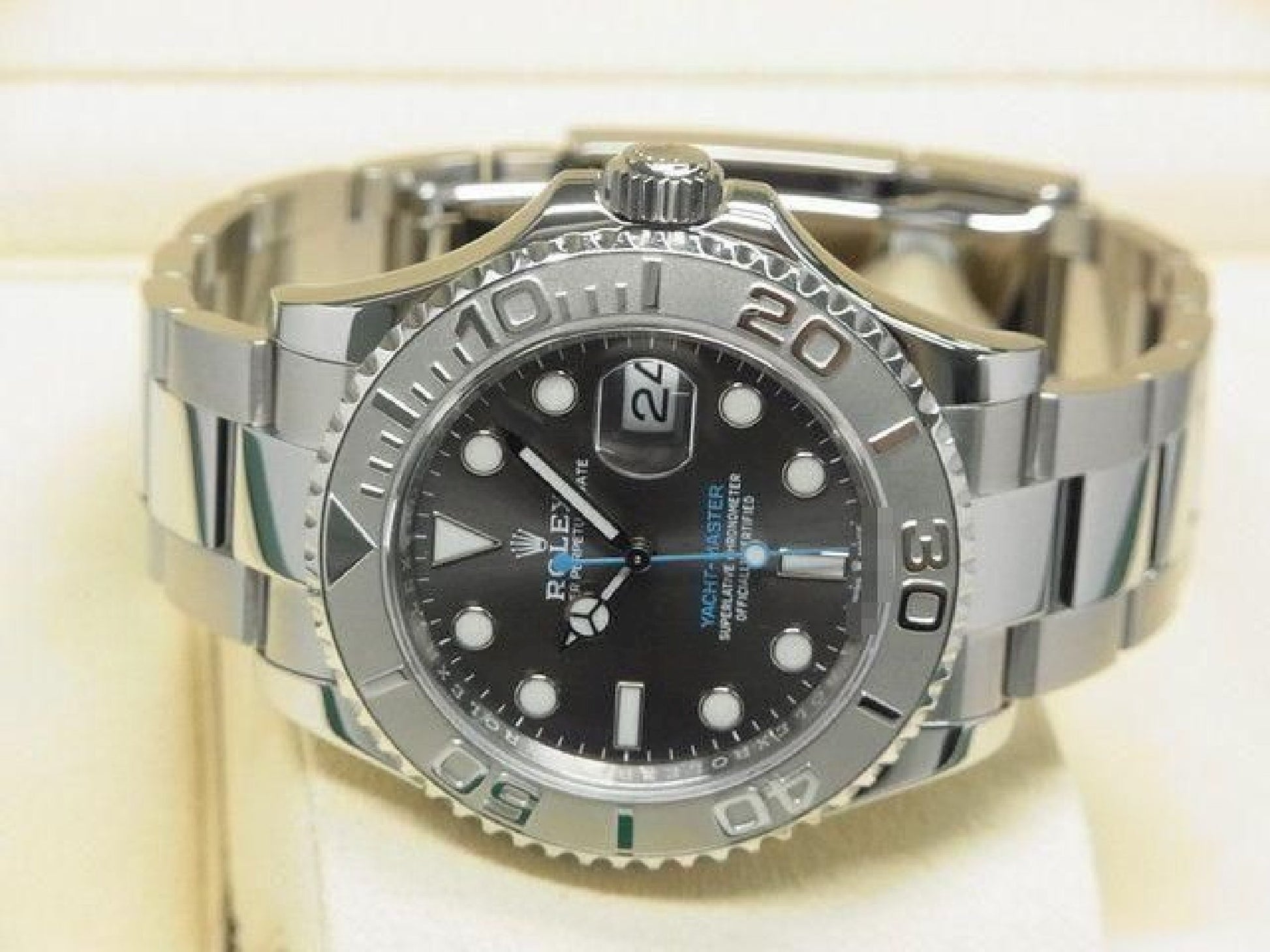 ROLEX YACHT-MASTER 40 rhodium foncé 126622 '21 acheté Homme 192472455 hannari-shop