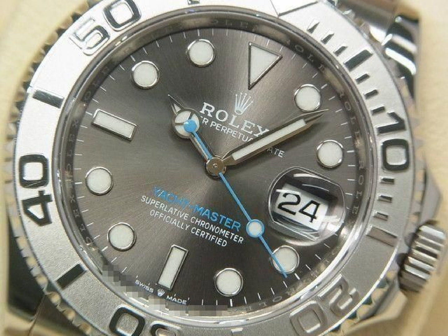 ROLEX YACHT-MASTER 40 rhodium foncé 126622 '21 acheté Homme 192472455 hannari-shop