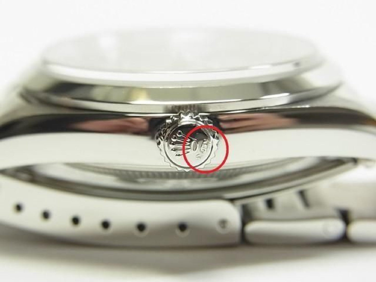 ROLEX Air-King 34 MM zwart Ref.14000M P-serie Heren 192495791 hannari-shop