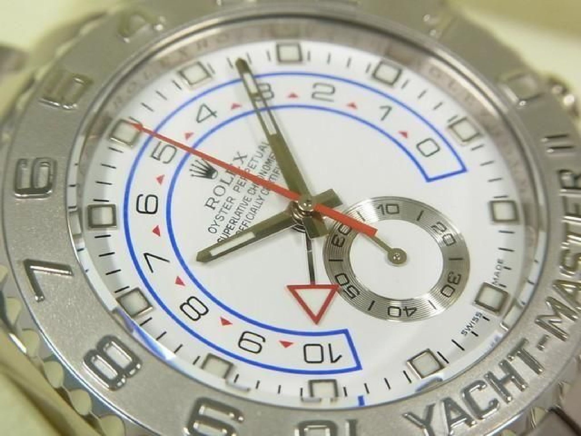 ROLEX YACHT-MASTERII 18K hvidguld 116689 V-serie makerOH udført Herre 192503932 hannari-shop