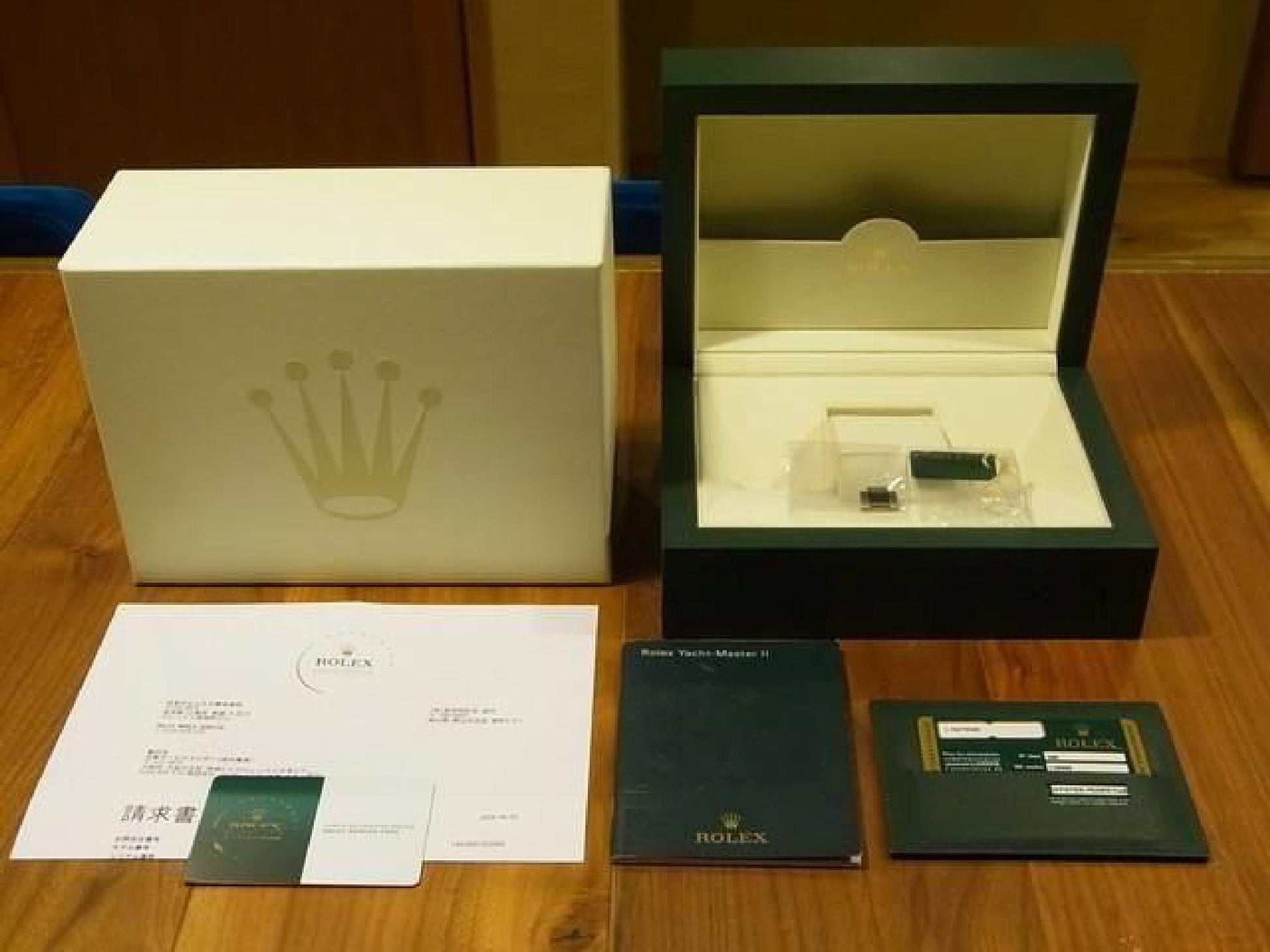 ROLEX YACHT-MASTERII 18K hvidguld 116689 V-serie makerOH udført Herre 192503932 hannari-shop