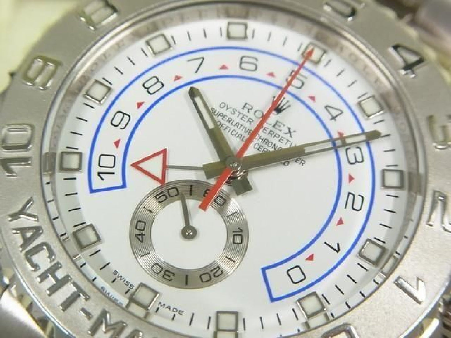 ROLEX YACHT-MASTERII 18K hvidguld 116689 V-serie makerOH udført Herre 192503932 hannari-shop