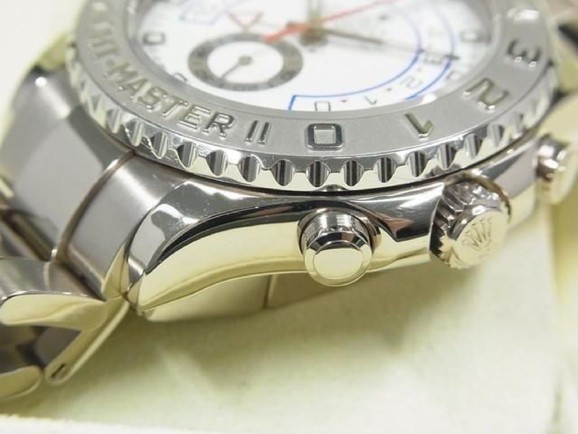 ROLEX YACHT-MASTERII 18K hvidguld 116689 V-serie makerOH udført Herre 192503932 hannari-shop