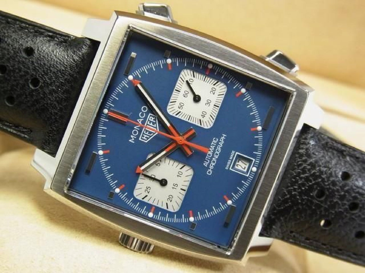 TAG HEUER Monaco Calibre11 Cronografo CAW211P.FC6356 Uomo 192524514 hannari-shop