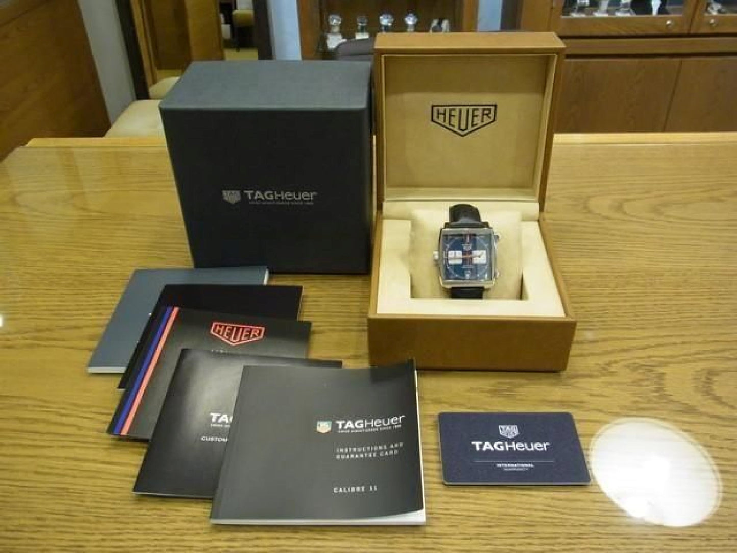 TAG HEUER Monaco Calibre11 Cronografo CAW211P.FC6356 Uomo 192524514 hannari-shop