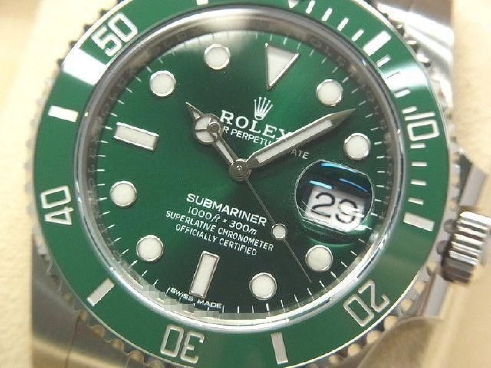 ROLEX Submariner Date Grün 116610LN Originalware Herren 192607071 hannari-shop