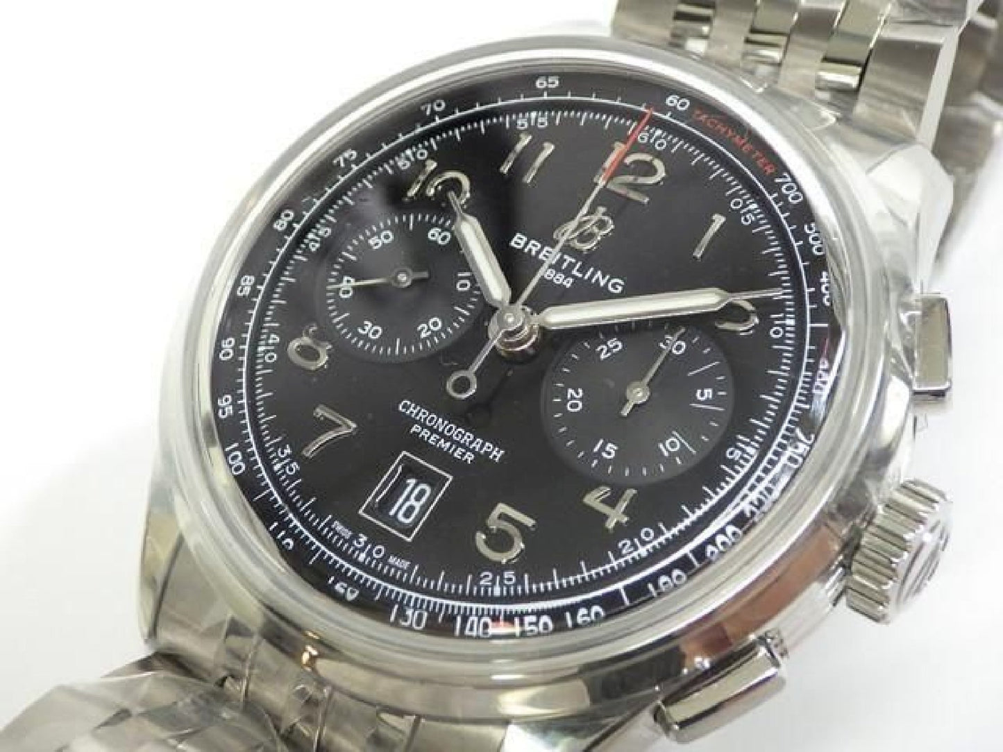 BREITLING Premier B01 Chronograph 42 AB0145221B1A1 Herre 192607770 hannari-shop