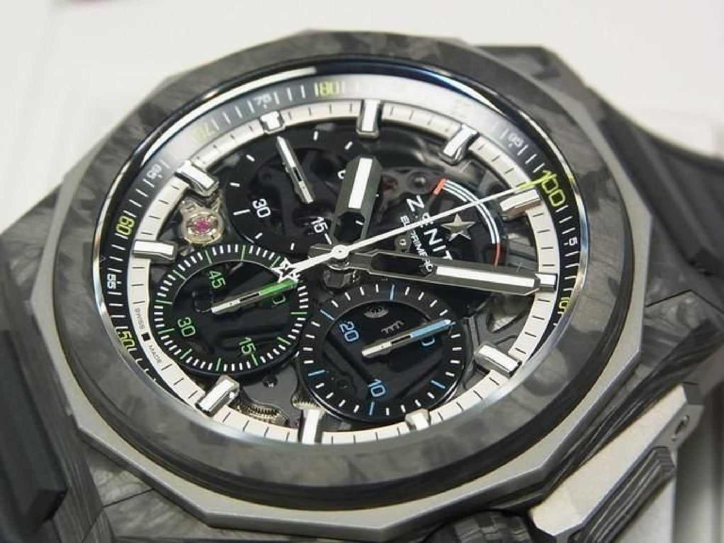 ZENITH Defy extreme Carbon 10.9100.9004/22.I200 Article authentique Homme 192616198 hannari-shop