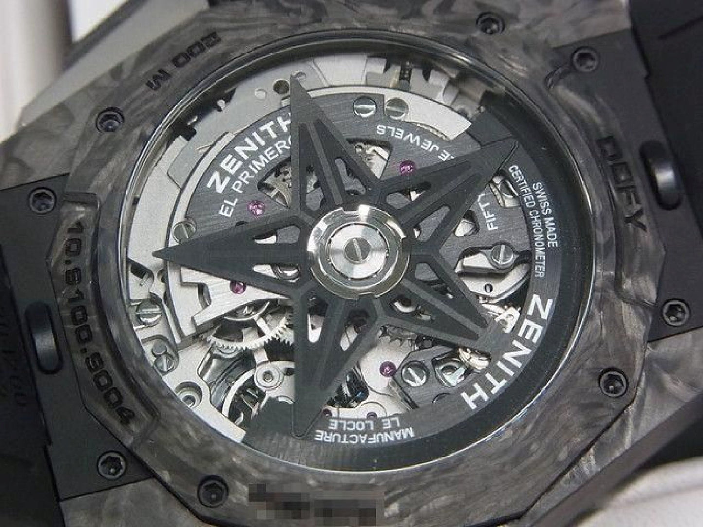 ZENITH Defy extreme Carbon 10.9100.9004/22.I200 Article authentique Homme 192616198 hannari-shop