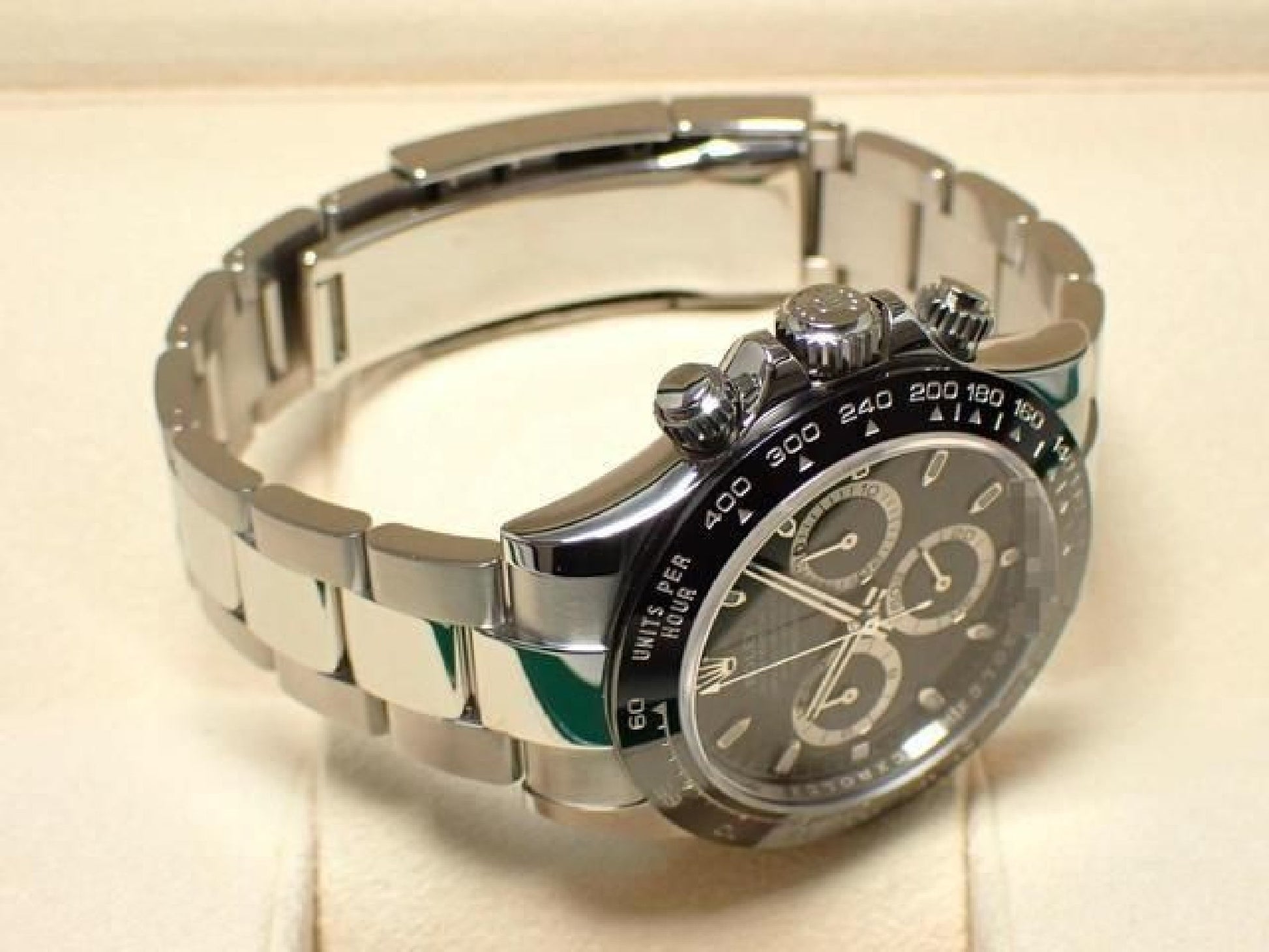 ROLEX Daytona black Dial 116500LN '19 Mens 192619174 hannari-shop