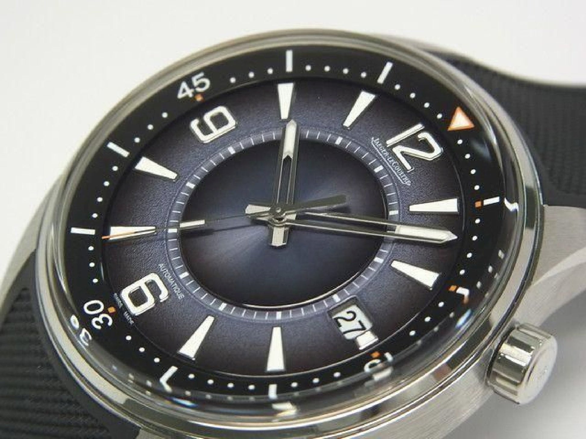 JAEGER LECOULTRE Polaris date Ocean gray Q9068650 Mens 192660397 hannari-shop