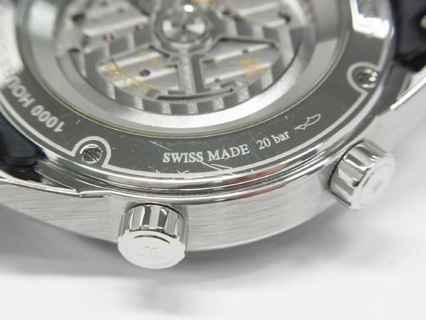 JAEGER LECOULTRE Polaris date Ocean gray Q9068650 Mens 192660397 hannari-shop