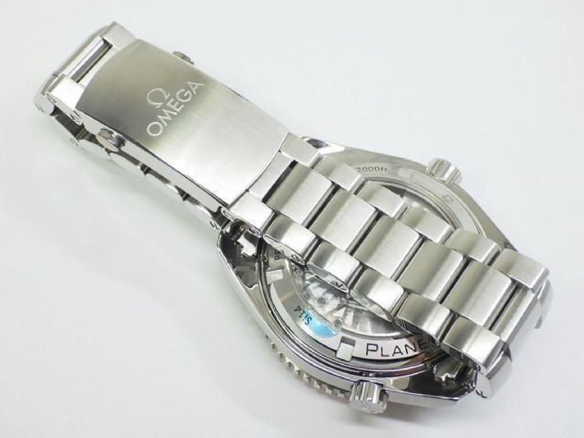 OMEGA SEA MASTER Planet Ocean 600M orange bezel 232.30.42.21.01.002 Mens 192674754 hannari-shop