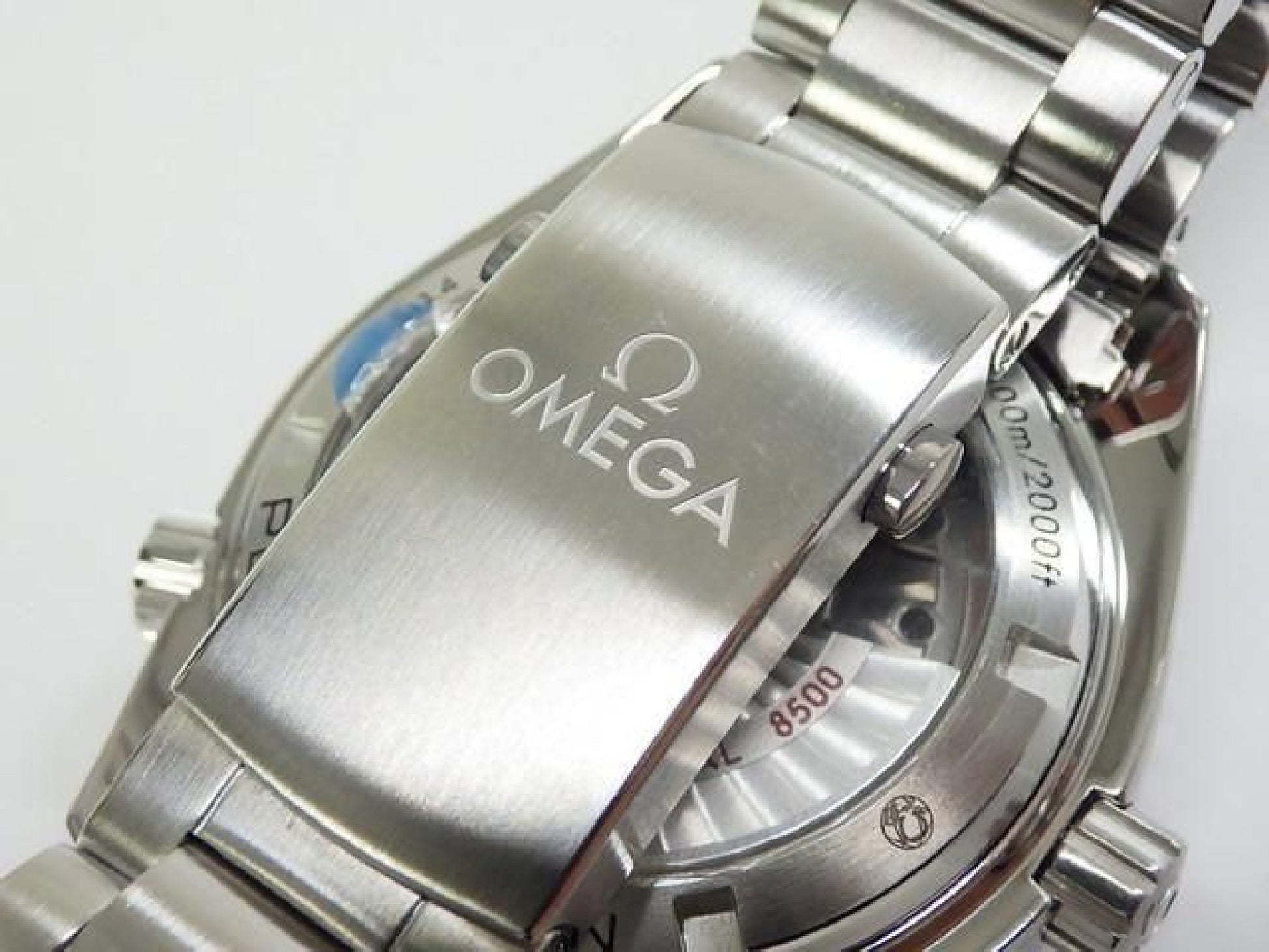OMEGA SEA MASTER Planet Ocean 600M orange bezel 232.30.42.21.01.002 Mens 192674754 hannari-shop