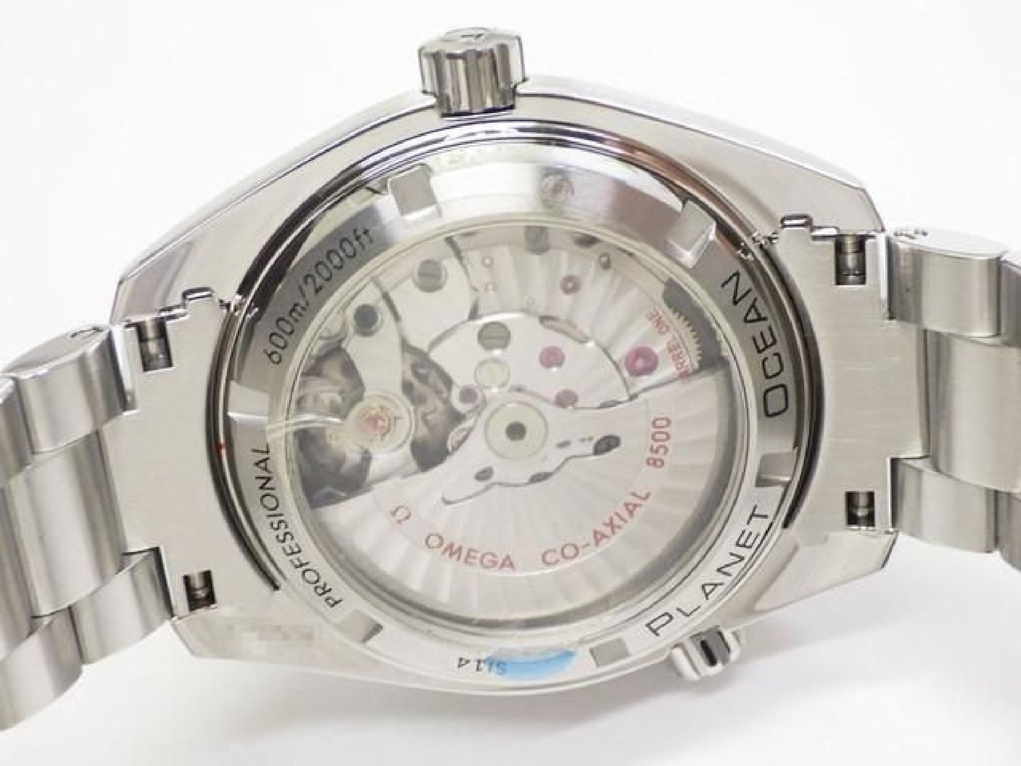 OMEGA SEA MASTER Planet Ocean 600M orange bezel 232.30.42.21.01.002 Mens 192674754 hannari-shop