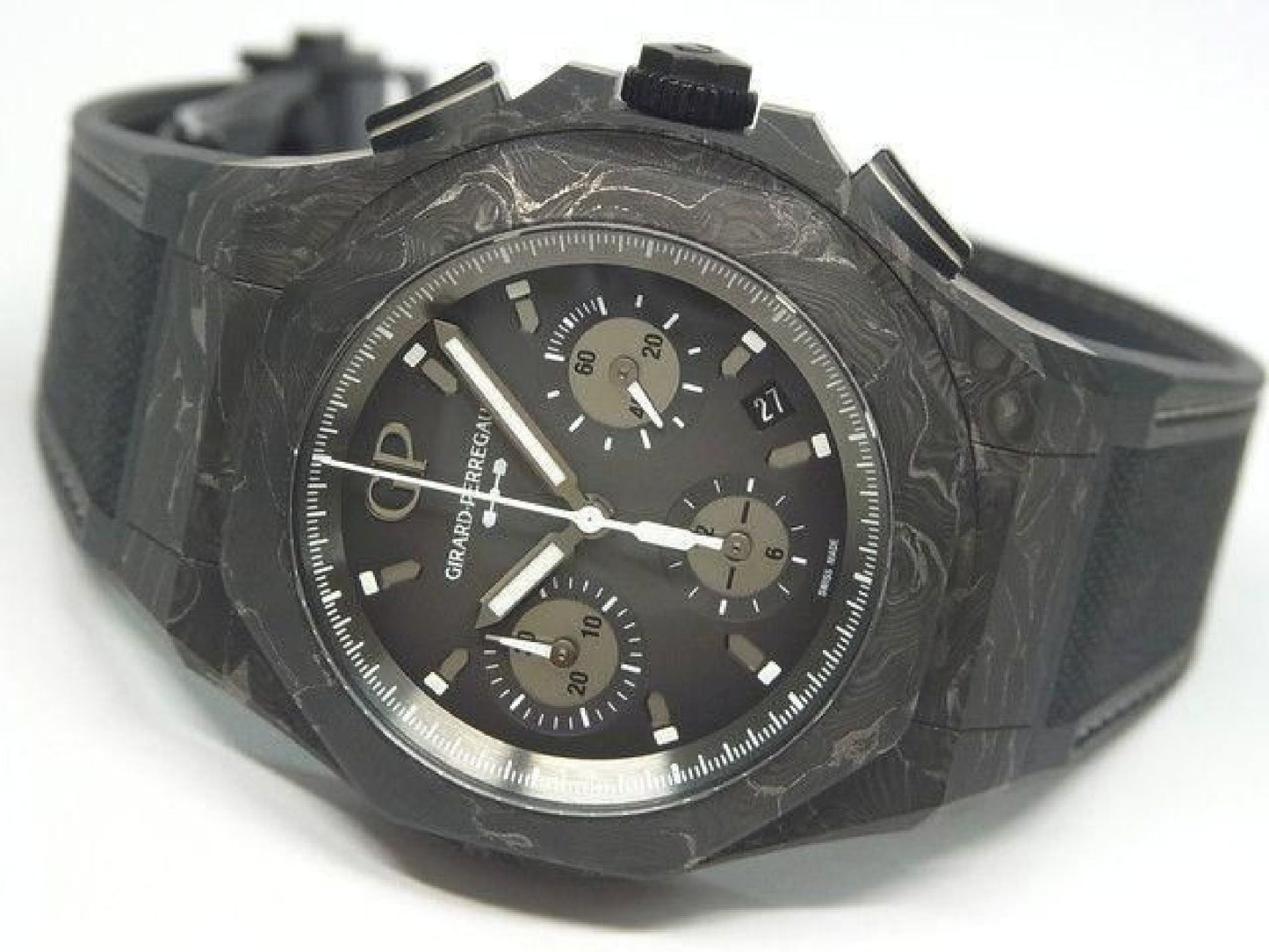 GIRARD PERREGAUX Laureato Absolute Chronograph 8Tech 81060-41-3222-1CX Herre 192788565 hannari-shop