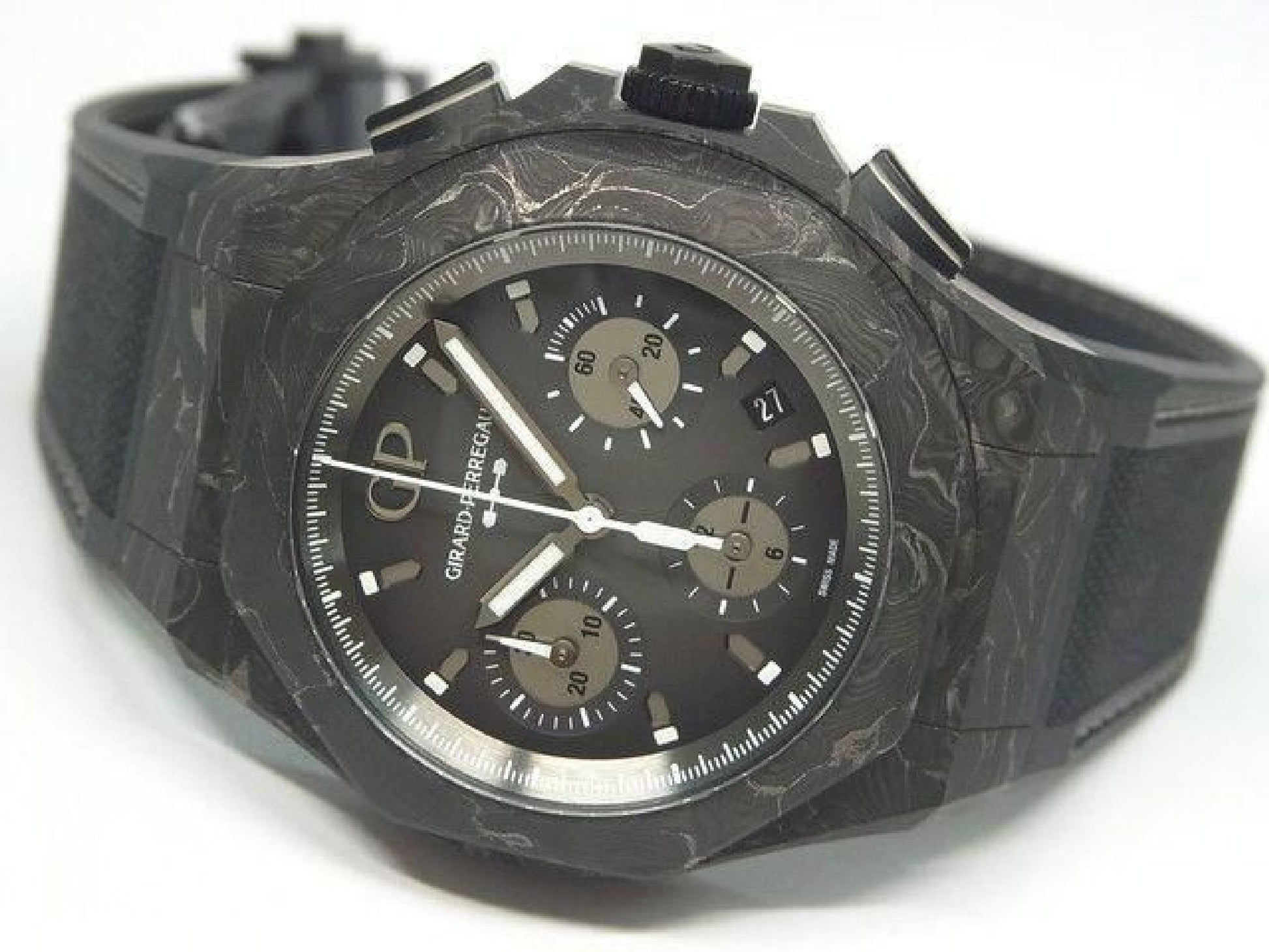 GIRARD PERREGAUX Laureato Absolute Chronograph 8Tech 81060-41-3222-1CX Herre 192788565 hannari-shop