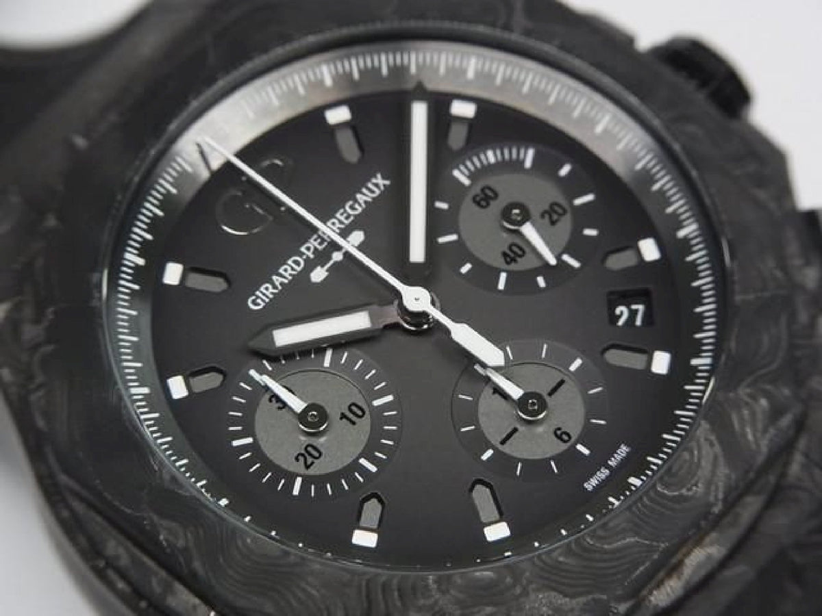 GIRARD PERREGAUX Laureato Absolute Chronograph 8Tech 81060-41-3222-1CX Herre 192788565 hannari-shop