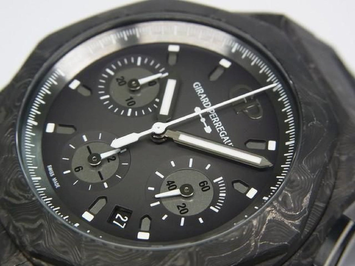 GIRARD PERREGAUX Laureato Absolute Chronograph 8Tech 81060-41-3222-1CX Herre 192788565 hannari-shop