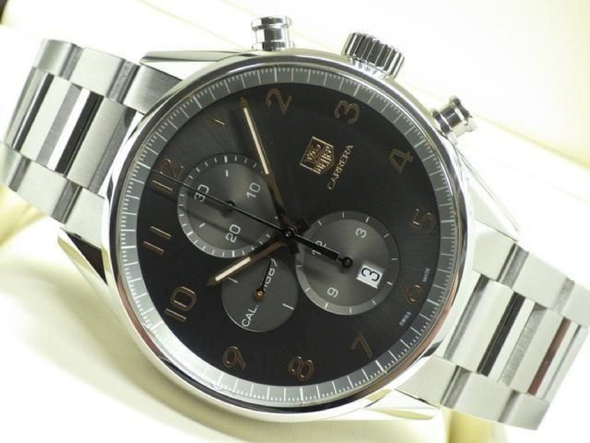 TAG HEUER tag Heuer Carrera Chronograph Calibre1887 43 MM CAR2013.BA0799 Mens 192833032 hannari-shop
