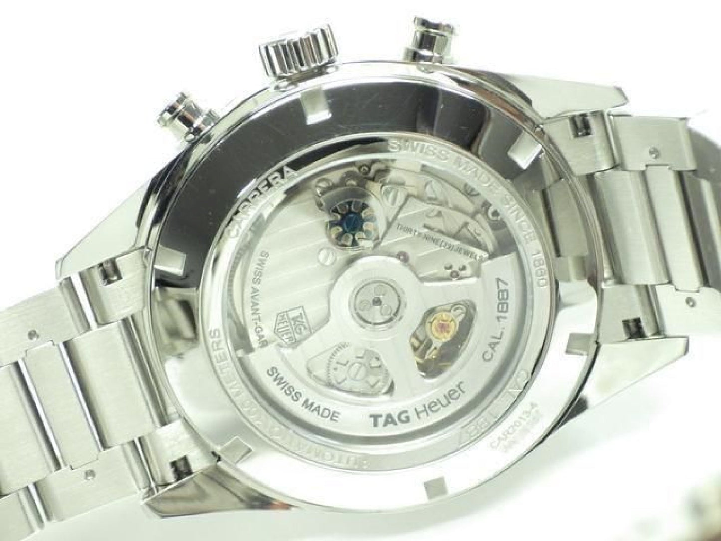 TAG HEUER tag Heuer Carrera Chronograph Calibre1887 43 MM CAR2013.BA0799 Mens 192833032 hannari-shop