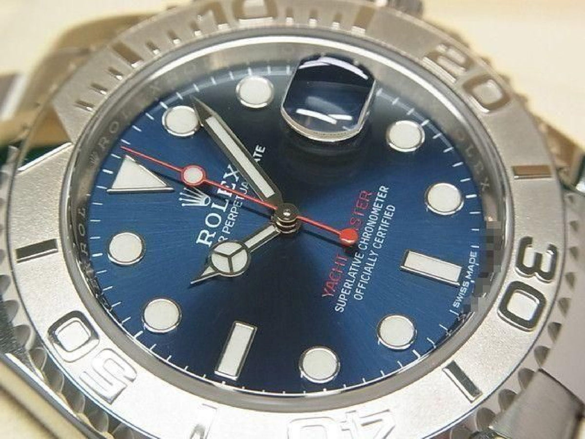 ROLEX YACHT-MASTER 40 blue Dial 116622 '18 purchased Mens 192875608 hannari-shop