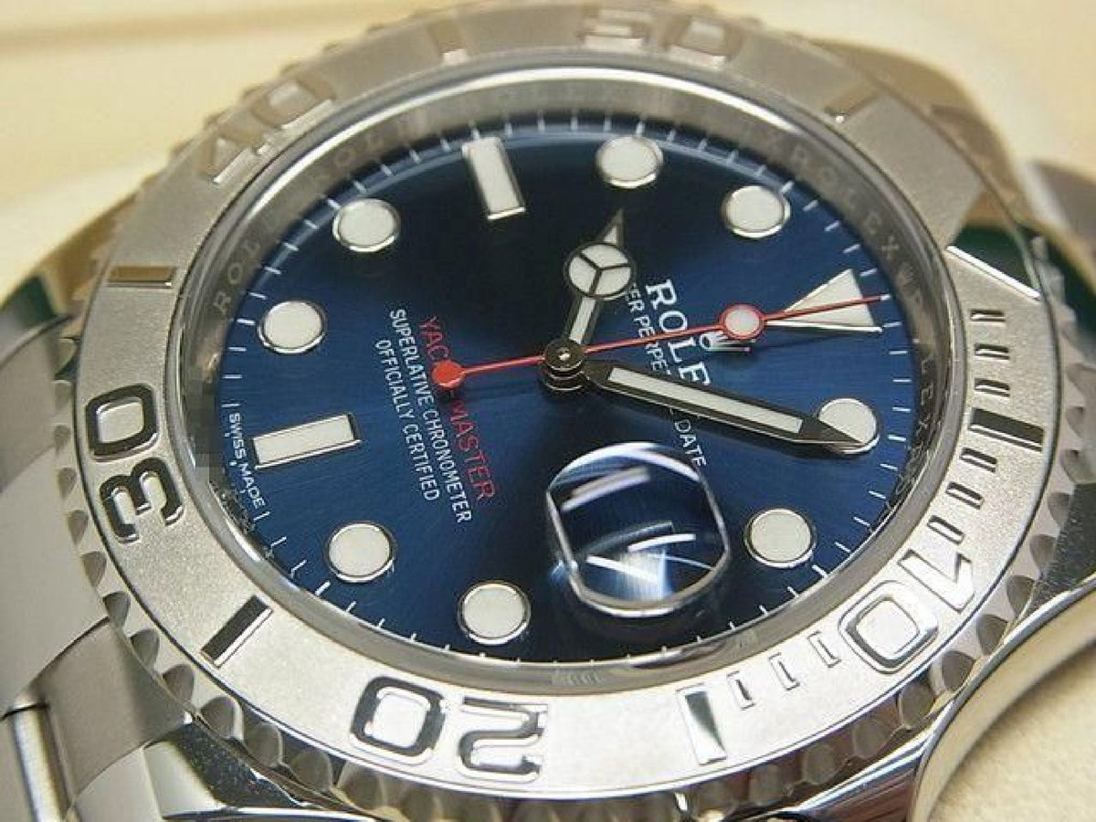 ROLEX YACHT-MASTER 40 blue Dial 116622 '18 purchased Mens 192875608 hannari-shop