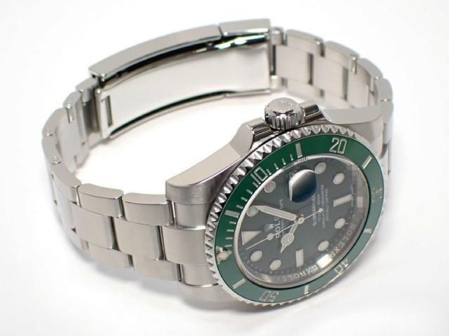 ROLEX Submariner date green Ref.116610LV '20 Aug Mens 192892857 hannari-shop