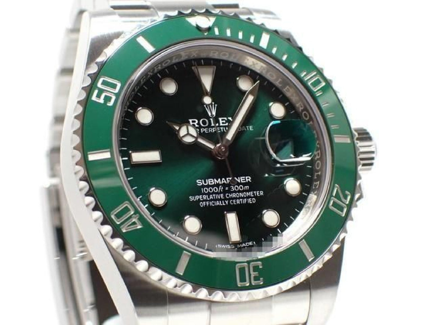 ROLEX Submariner date green Ref.116610LV '20 Aug Mens 192892857 hannari-shop