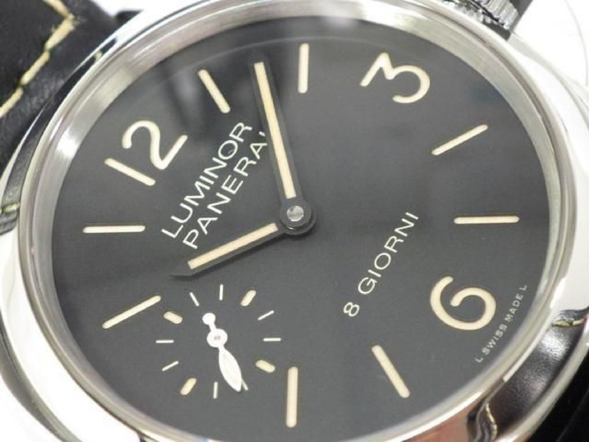 PANERAI Luminor Base 8 DAY'S 44 MM Ref.PAM00915 Authentieke goederen Heren 192912907 hannari-shop