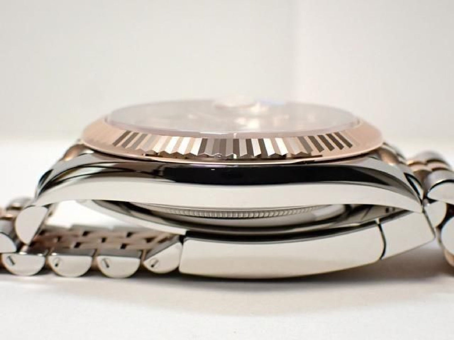 ROLEX Datejust 41 SS x Everose Gold combinazione Sundust Dial 126331 Uomo 192921054 hannari-shop