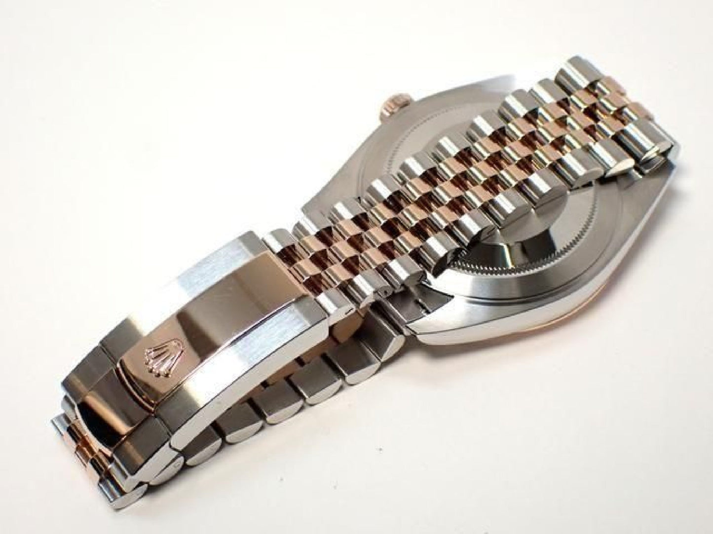 ROLEX Datejust 41 SS x Everose Gold combinazione Sundust Dial 126331 Uomo 192921054 hannari-shop
