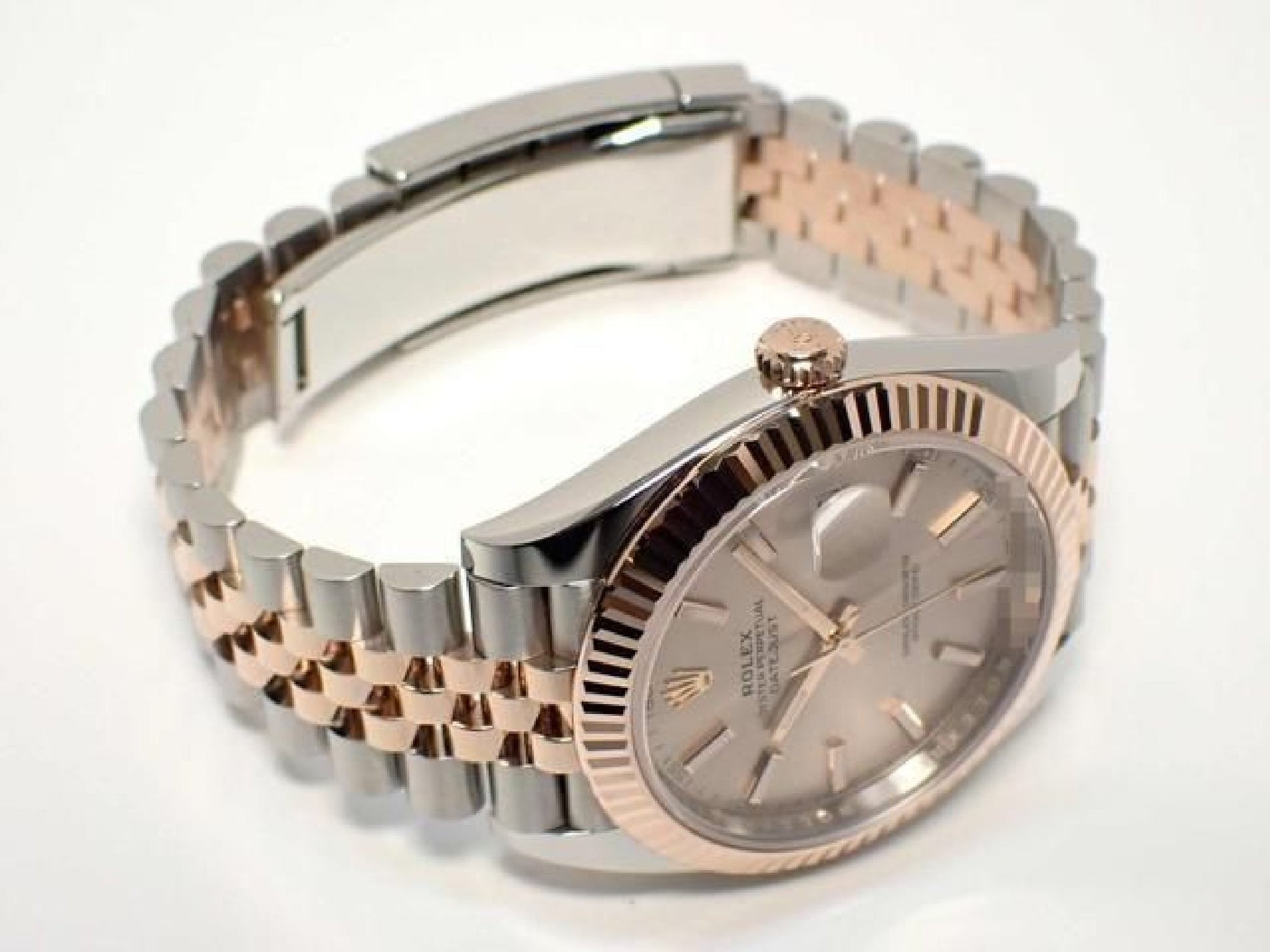 ROLEX Datejust 41 SS x Everose Gold combinazione Sundust Dial 126331 Uomo 192921054 hannari-shop