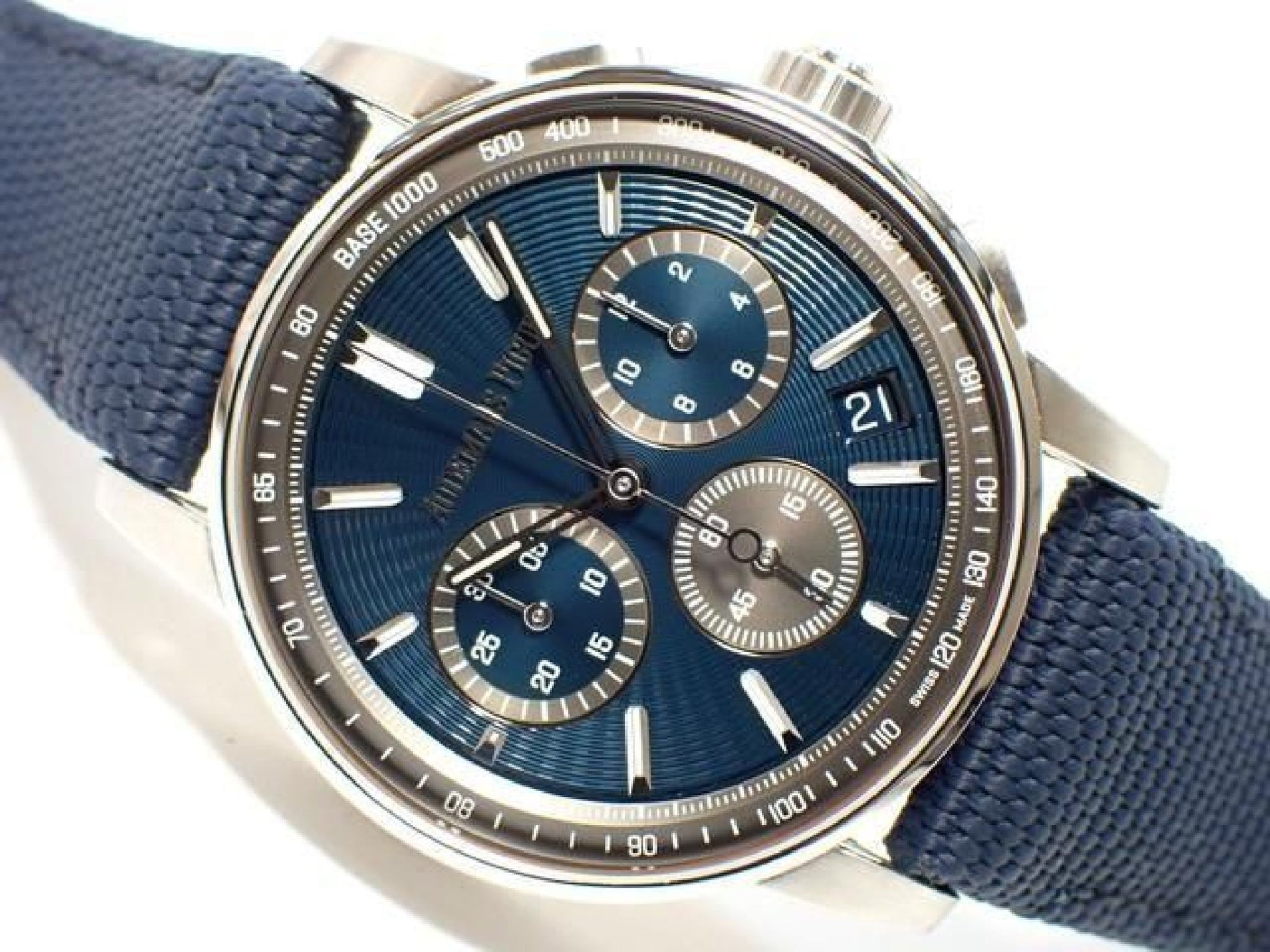 AUDEMARS PIGUET CODE 11.59 by  Chronograph blue 26393ST '23 Mens 192951696 hannari-shop