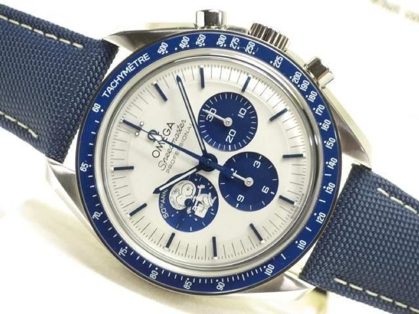 OMEGA Speedmaster Silver Snoopy Award 50-års jubilæumsmodel 310.32.42.50.02.001 '26 købt ubrugt til mænd 192952015 hannari-shop