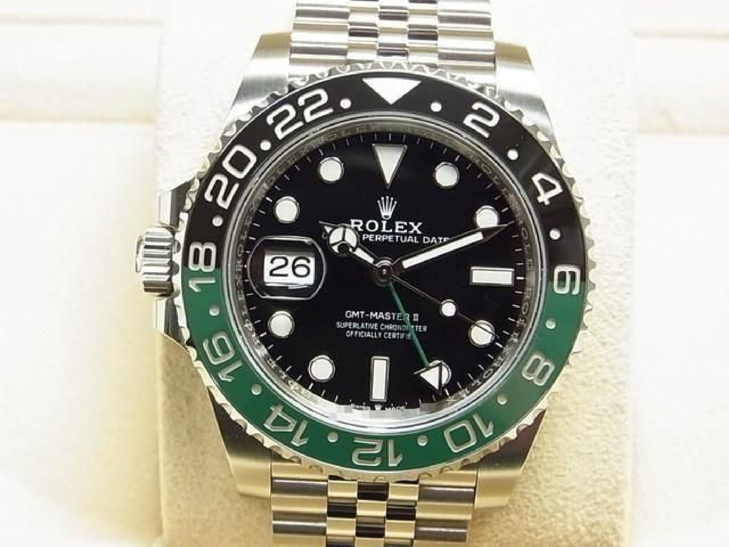 ROLEX GMT MasterII left handed Jubilee Ref.126720VTNR Mens 192968787 hannari-shop