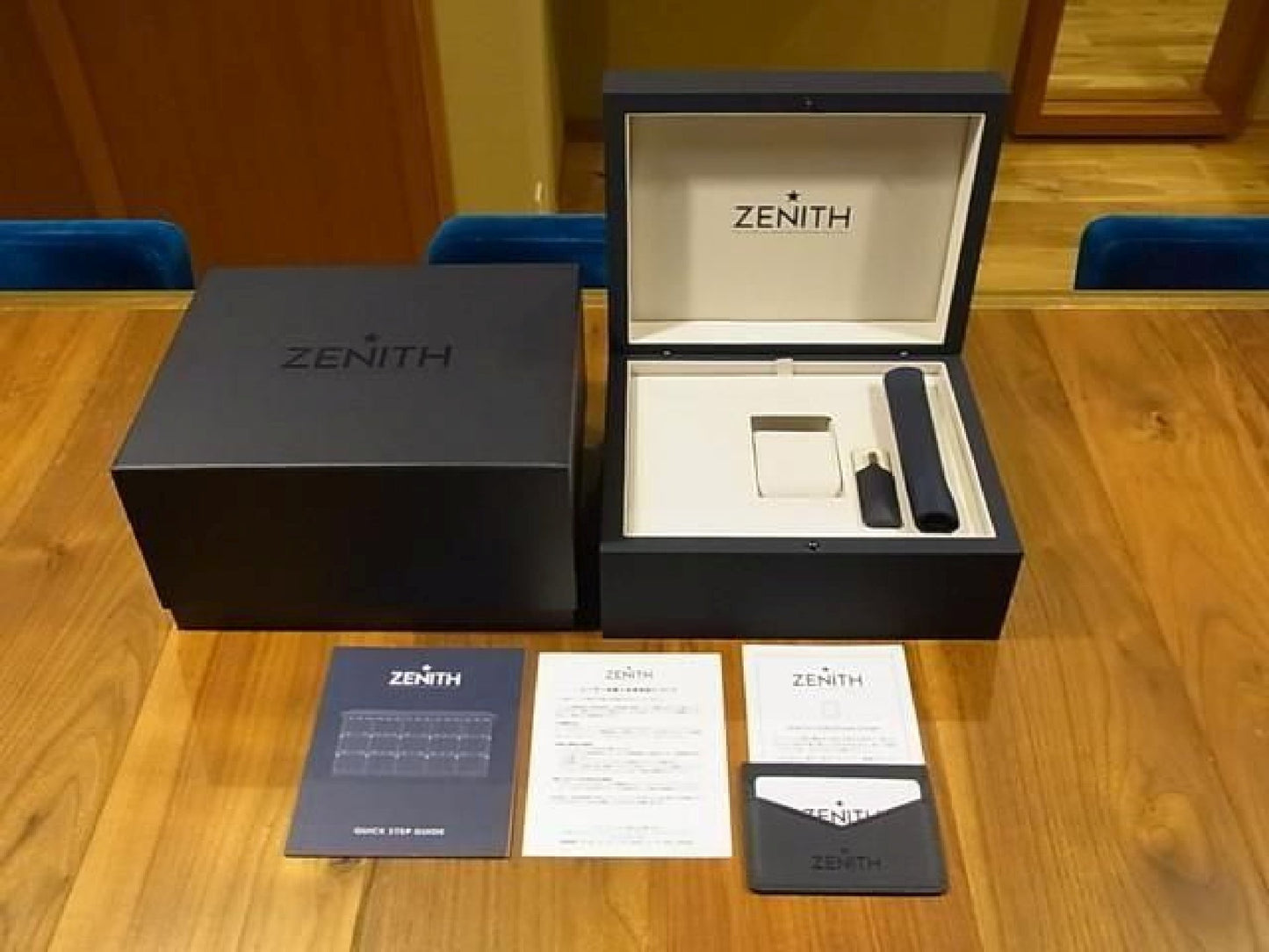 ZENITH Chrono Master Original triple calendar aventurine 03.3402.3610/53.C917  Lot Limited16 0 Lots Mens 192978469 hannari-shop