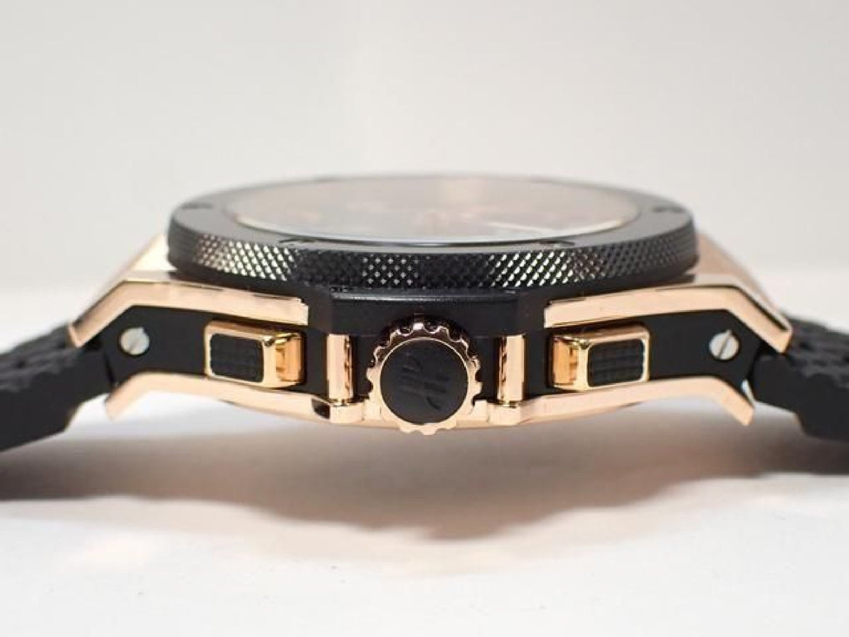 HUBLOT Big Bang guldkeramik 18K rødguld 301.PB.131.RX Ægte vare '22 herremodel 192980209 hannari-shop