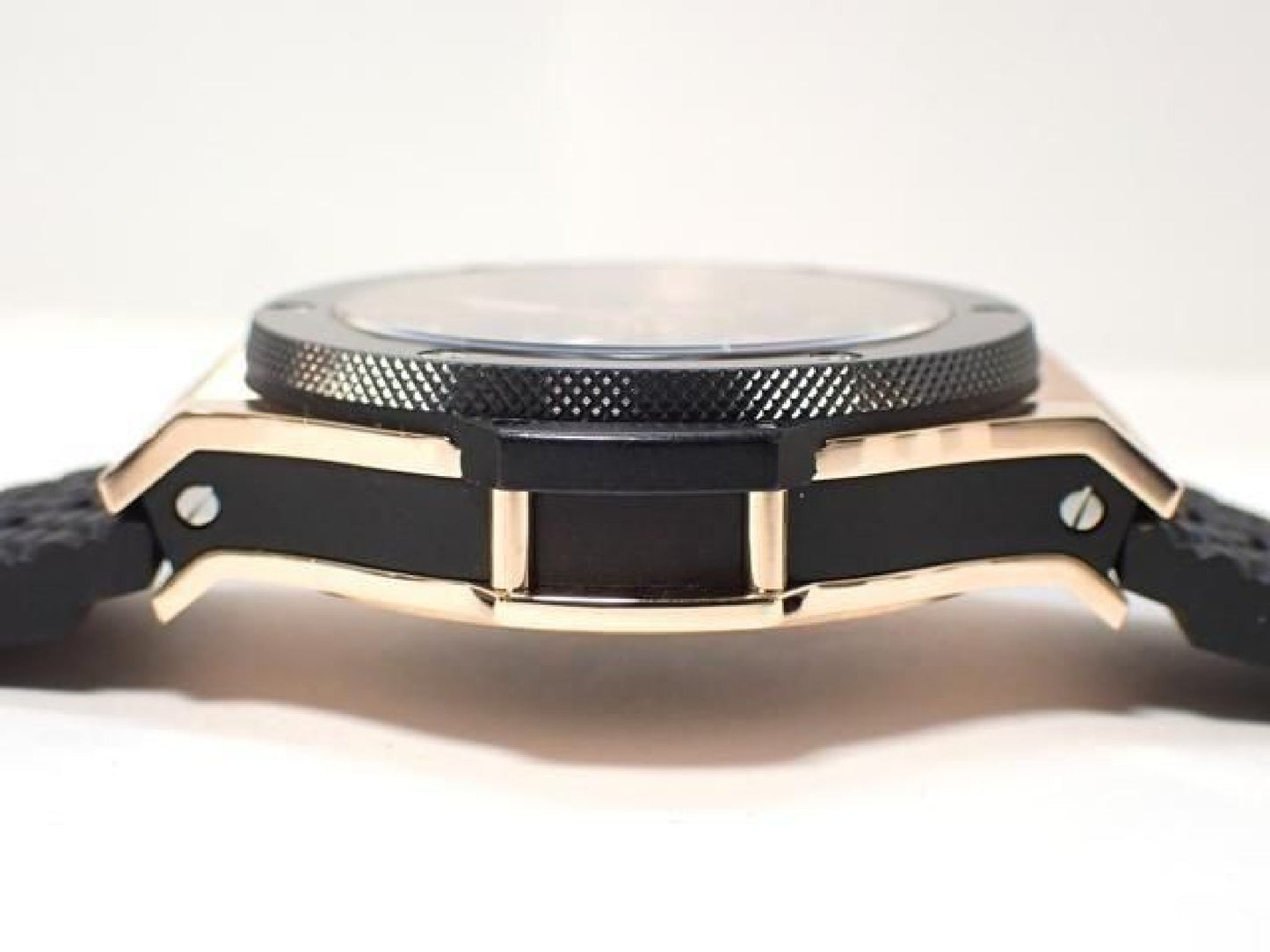 HUBLOT Big Bang guldkeramik 18K rødguld 301.PB.131.RX Ægte vare '22 herremodel 192980209 hannari-shop