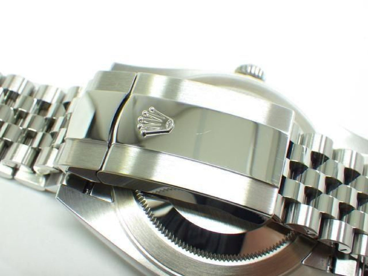 ROLEX Datejust 41 mintgrøn Jubilee-armbånd Ref.126334 Herre 192987931 hannari-shop